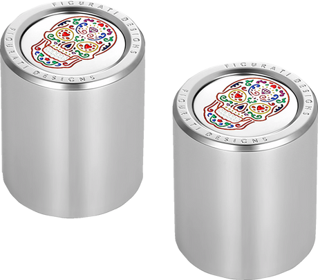 Docking Cover - Short - Mirror Polished - Sugar Skull