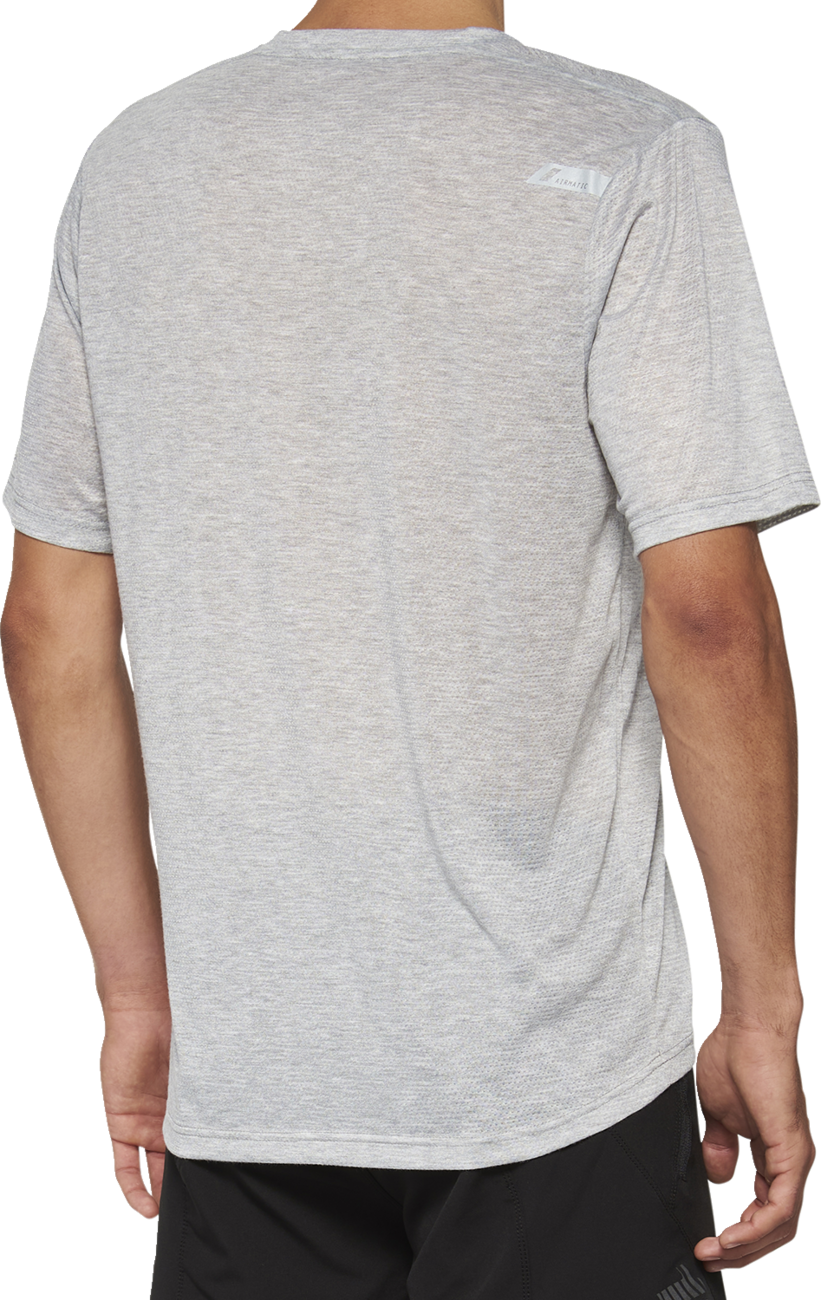 Airmatic Mesh Jersey - Short-Sleeve - Gray - XL