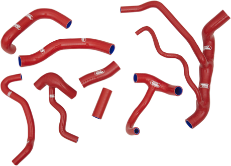 Radiator Hose Kit - Red - Ducati 2009 - 2012