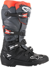 Tech 7 Enduro Boots - Black/Gray - US 10