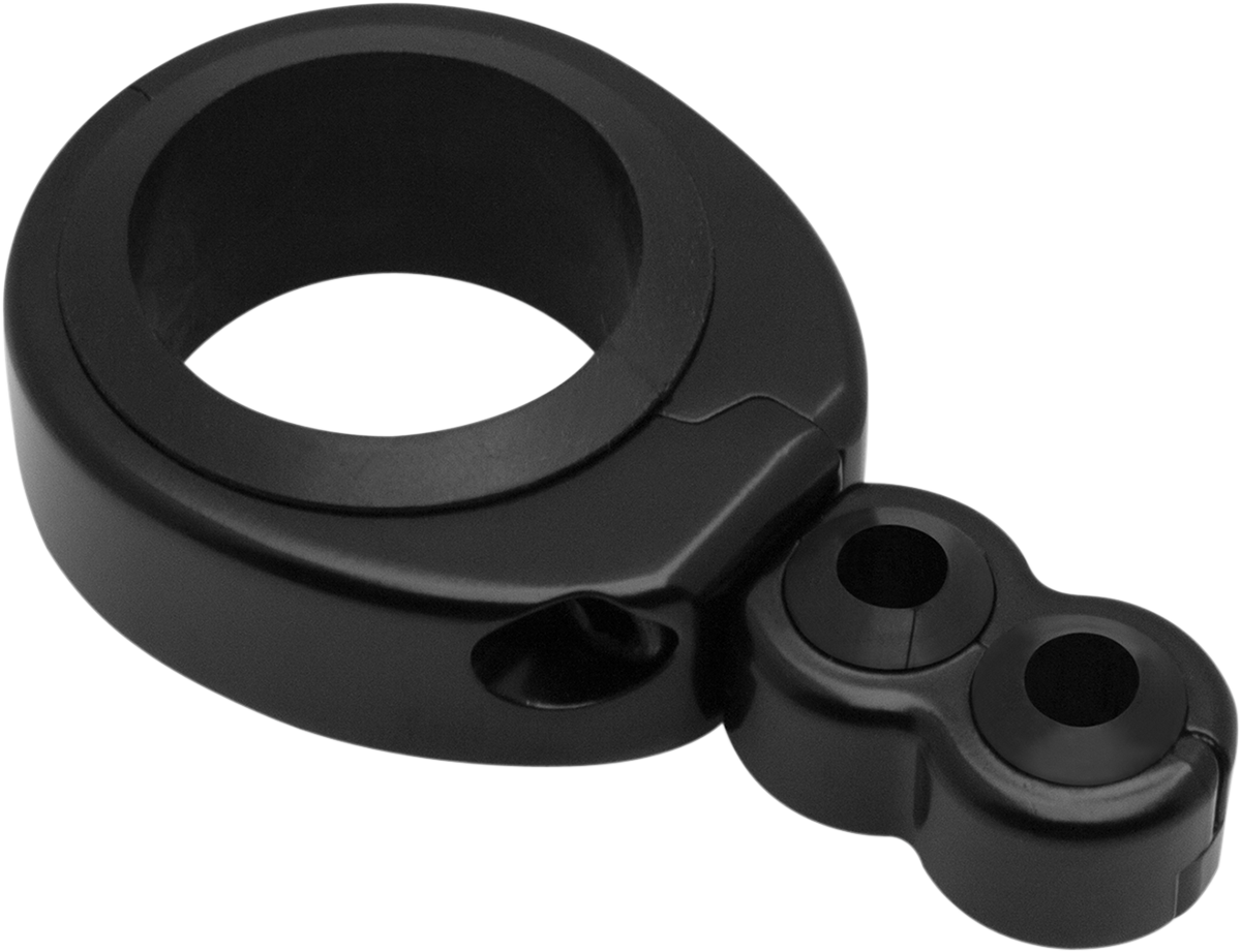 Cable Clamp - Dual - 1-1/4\" - 1-1/2\" Mounting Diameter - Black