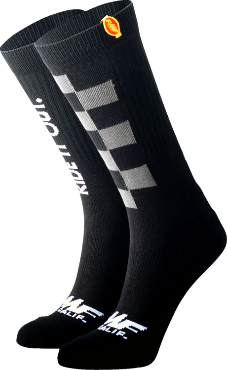 Ride It Out Socks - Black - One Size