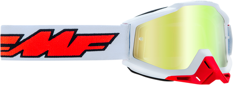 PowerBomb Goggles - Rocket - White - True Gold