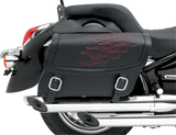 Flame Saddlebag - Red - Medium