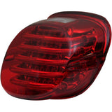 CUSTOM DYNAMICS  2010-1362 ProBEAM® Low-Profile LED Taillight Kit — with Top Tag Light Taillight - with License Plate Illumination Window - Red