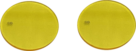 Fog Light Lens - Yellow