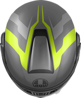 Streetmodular Helmet - Resia - Matte Gray/Black/Yellow Fluo - XL