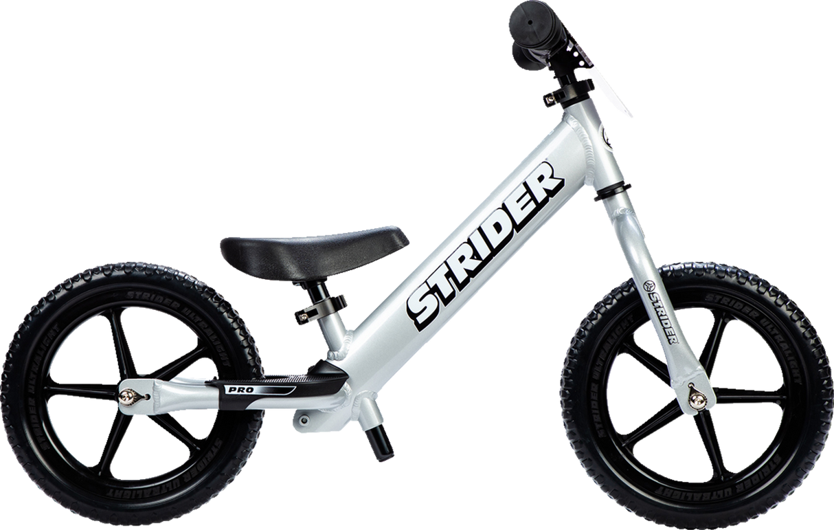 12\" Pro Balance Bike - Silver