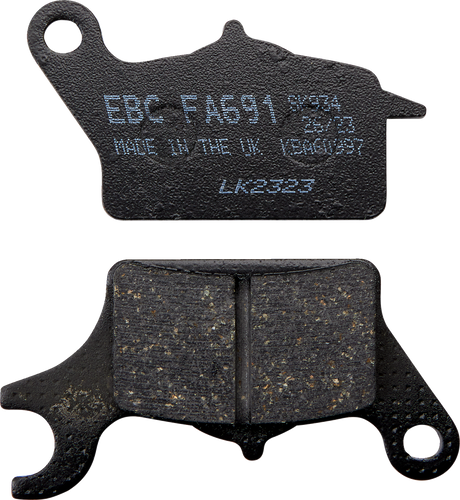 Organic Brake Pads - Z 125 Pro - FA691 2017 - 2020