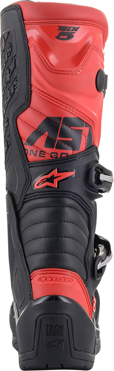 Tech 5 Boots - Black/Red- US 7