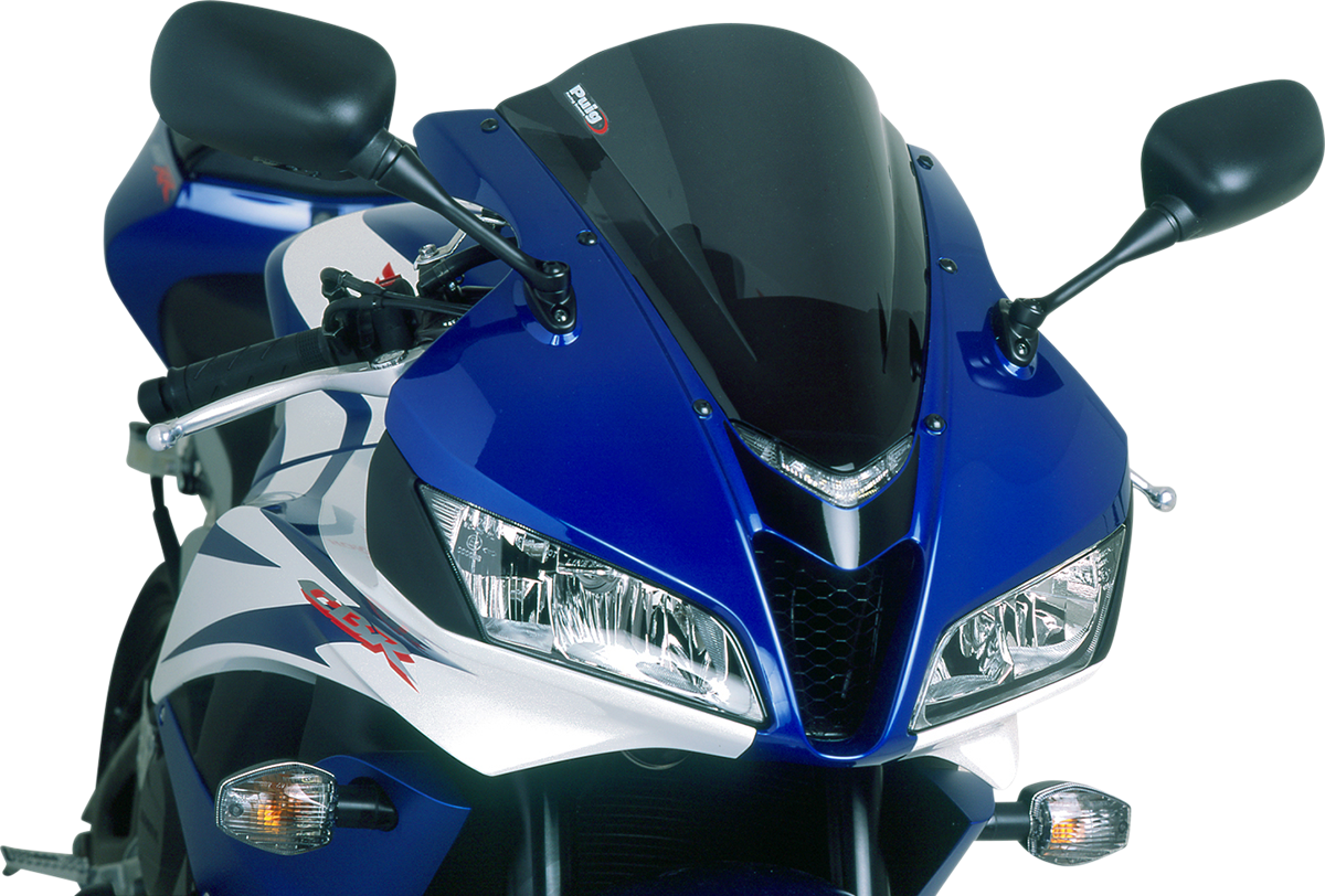 Race Windscreen - 13-3/8\" - Black - CBR600RR 2007 - 2012