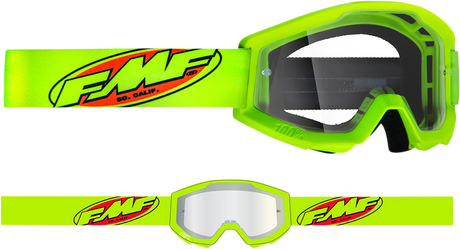 Youth PowerCore Goggles - Core - Yellow - Clear