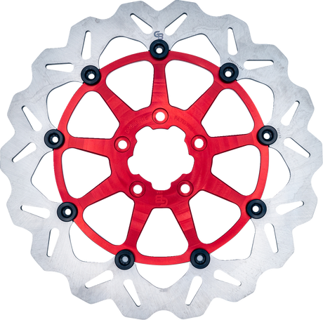 Brake Rotor - Front - Red