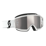 Primal Goggles - White - Silver Chrome Works