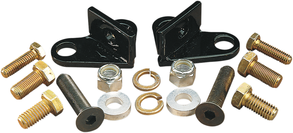 Rear Lowering Kit - Black - Lowers 1\" - \'85-\'96 FLT 1985 - 1996