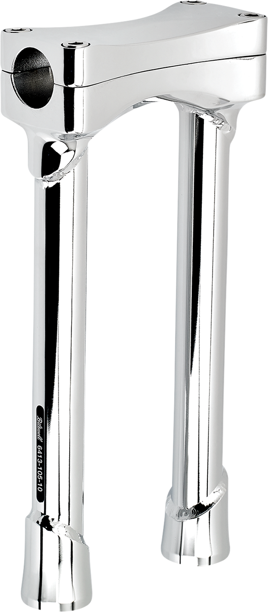 Risers - Murdock - Oversized - 10\" - Chrome