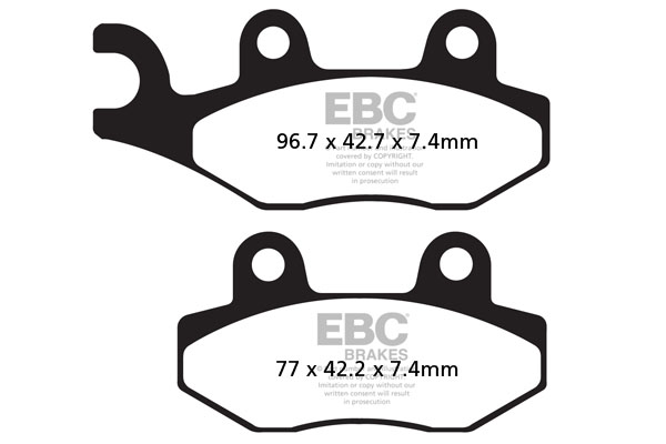 Sport Carbon Brake Pads - FA135X 1987 - 2022