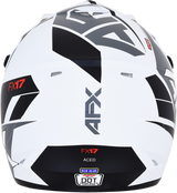 FX-17 Helmet - Aced - Matte White/White - Large