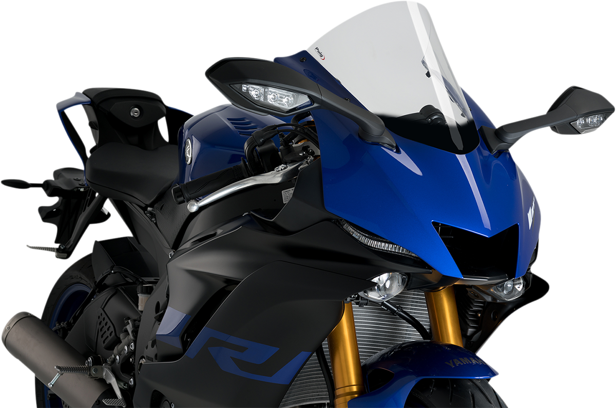 Race Windscreen - 14-1/2\" - Smoke - YZF-R6 2017 - 2024