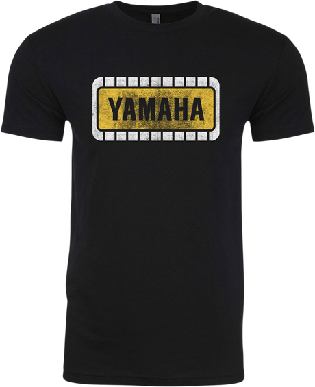 Yamaha Retro T-Shirt - Black/Yellow - Small