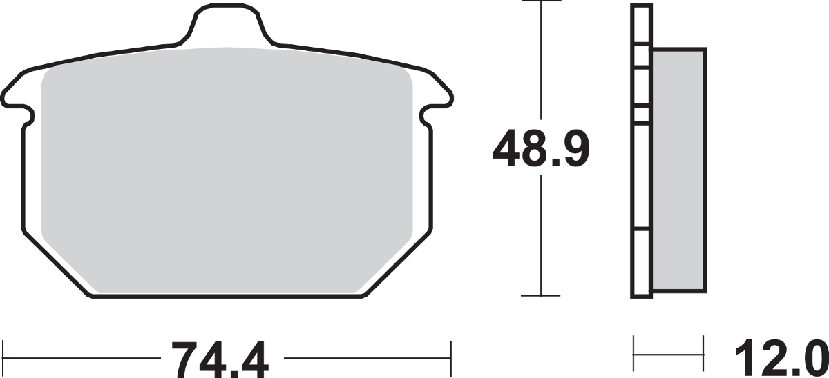 Ceramic Brake Pads 1983 - 1985