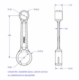 Connecting Rod Kit 1979 - 1980