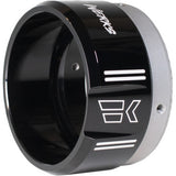 KHROME WERKS  1861-1453  4-1/2" Klassic Tip - Right - Black Powdercoat