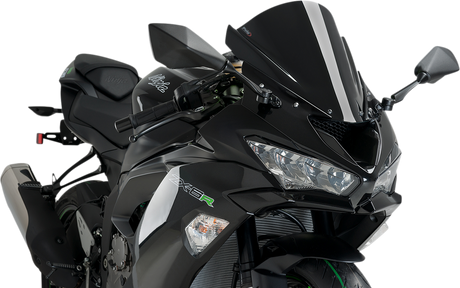 Race Windscreen - 13-3/4\" - Black - ZX-6R 2008 - 2023