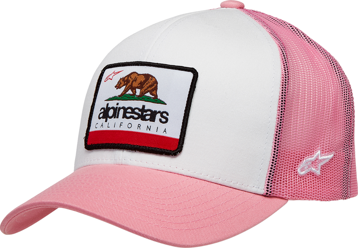 Women\'s Cali 2.0 Hat - White/Pink - One Size