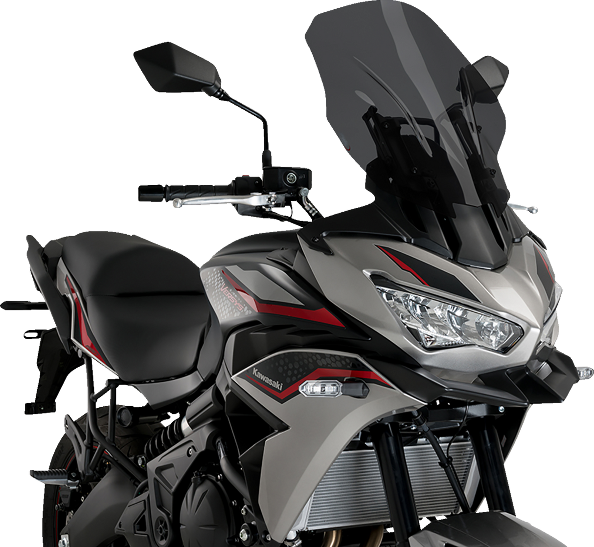 Touring Windscreen - 18-3/4\" - Dark Smoke - Versys 650 2022 - 2024