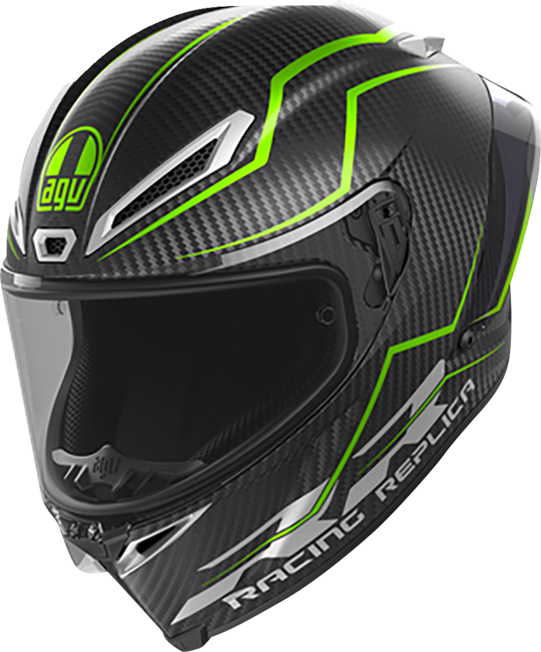 Pista GP RR Helmet - Performante - Carbon/Lime - XL