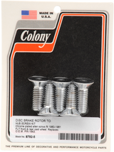 Mounting Hardware Kit without Nuts - Brake Rotor - Socket-Head/Countersunk - 1-1/4\" 1980 - 1981