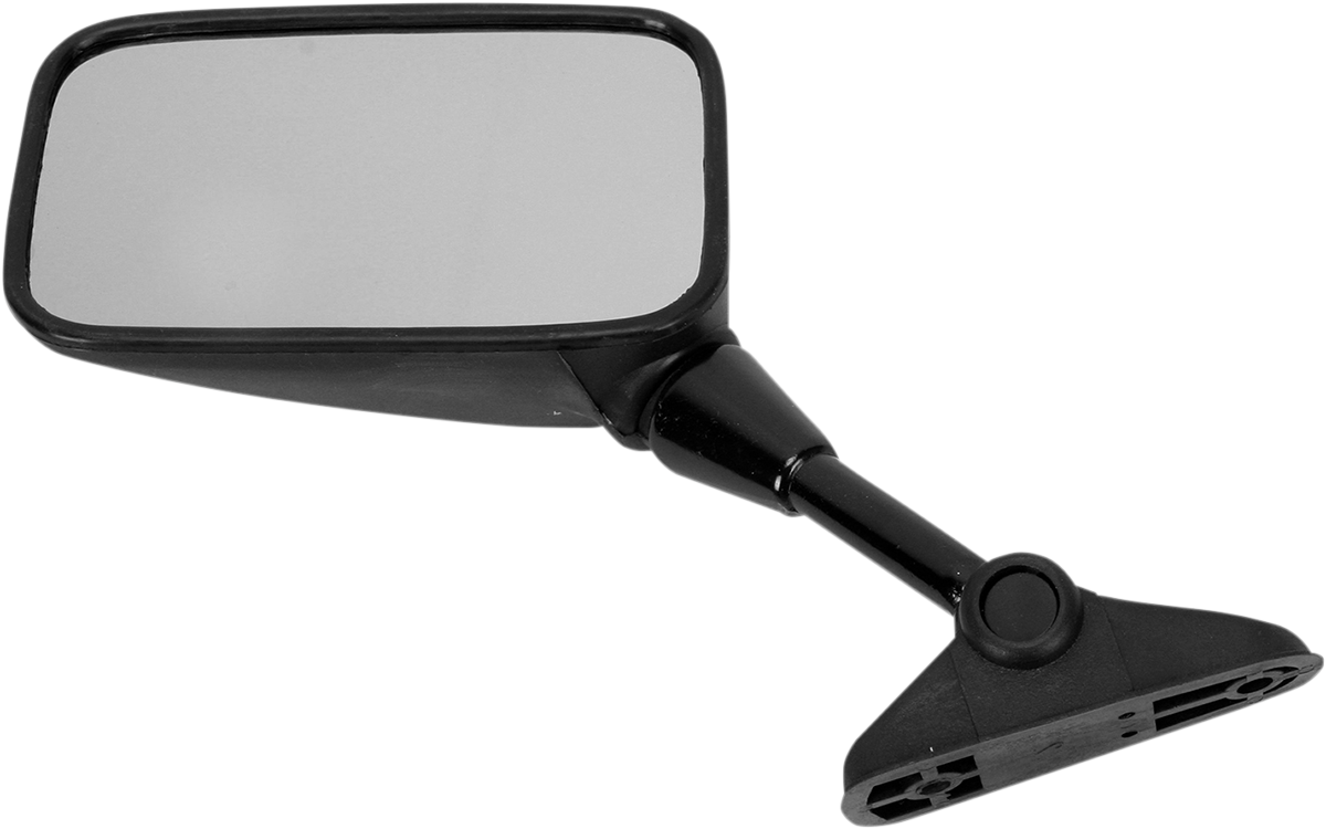 Mirror - Side View - Rectangle - Black - Left 1984 - 1986