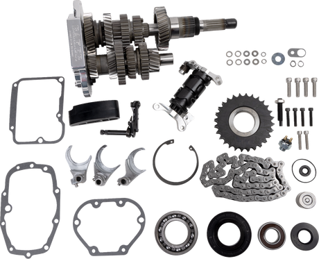 Direct Drive Gear Set - 6-Speed - Polished 2001 - 2006