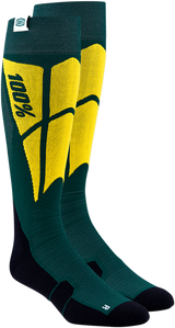 Hi-Side Performance Socks - Green - Large/XL