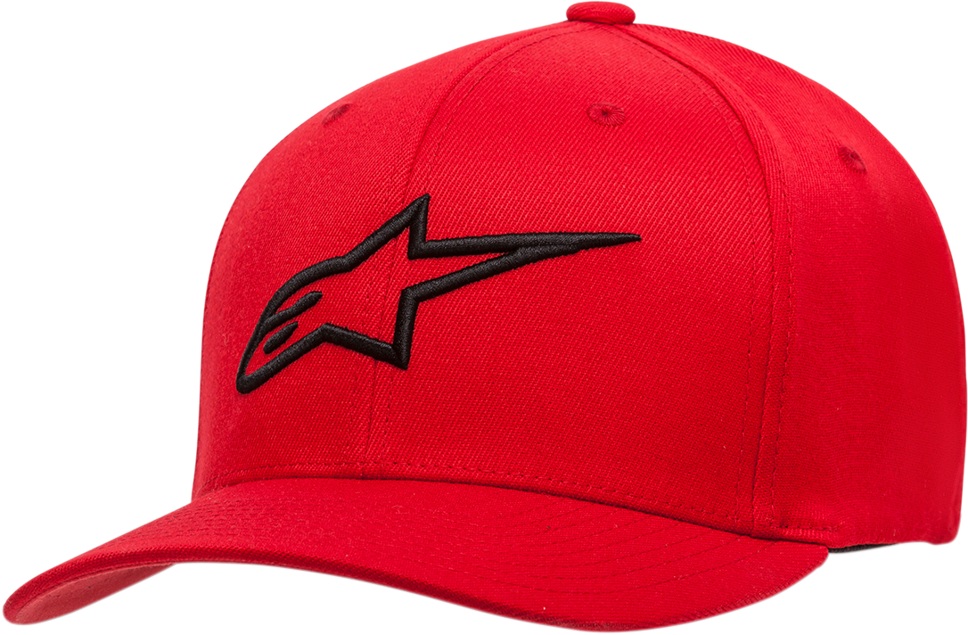 Ageless Curve Hat - Red/Black- Small/Medium