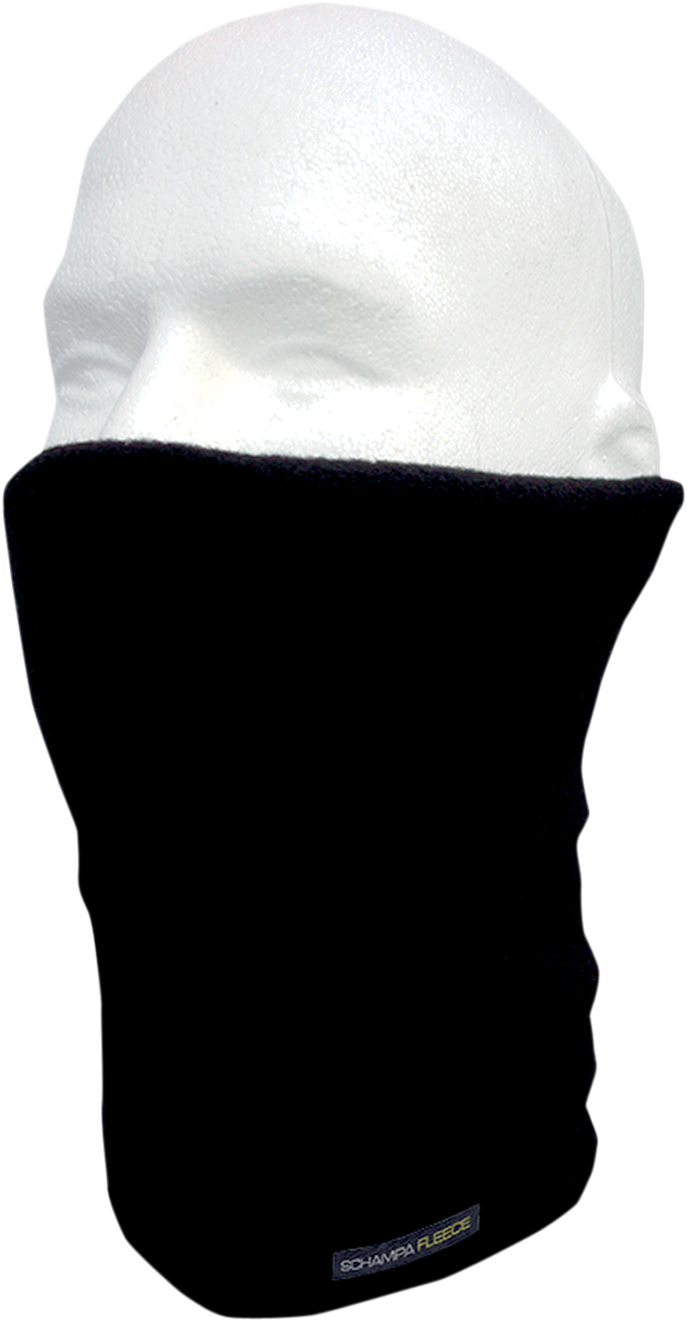 Fleece Double Layer Neckgaiter - Black