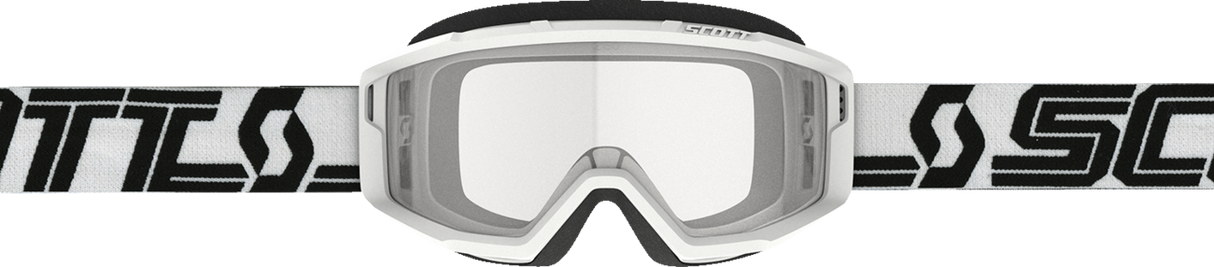 Primal Goggles - White/Black - Clear