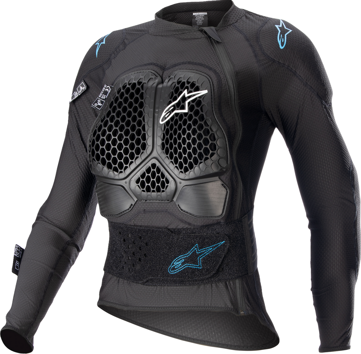 Stella Bionic Action v2 Protection Jacket - Black/Cyan - Small