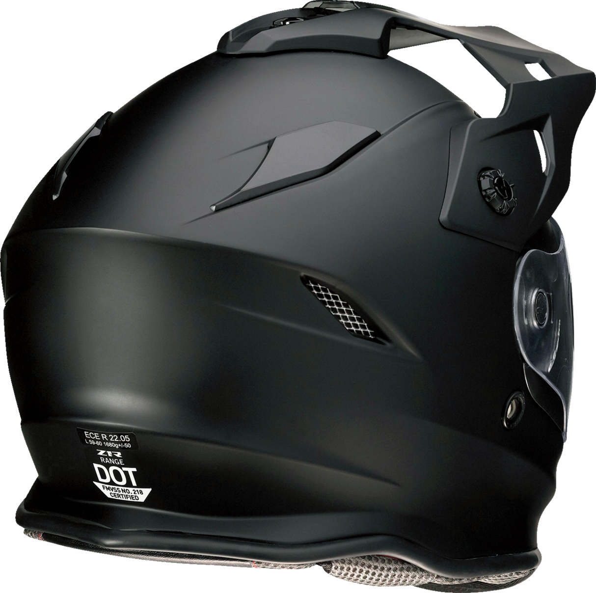 Range Dual Sport Helmet - Flat Black - 2XL