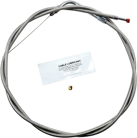 Throttle Cable - +12\" - Stainless Steel 1996 - 2007