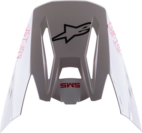 SM5 Visor - Bond - White/Red