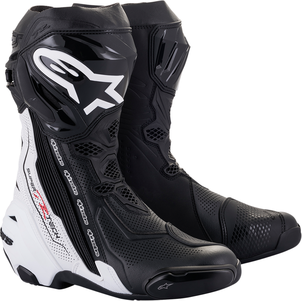 Supertech V Boots - Black/White - US 6 / EU 39