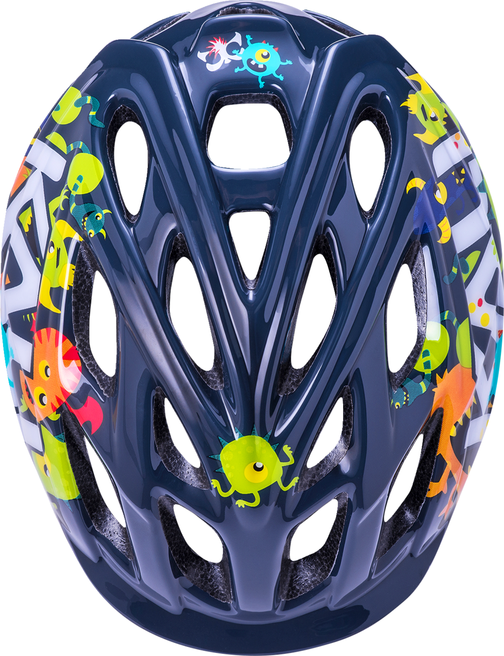 Child Chakra Helmet - Monsters - Black - Small