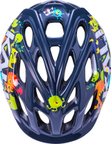 Child Chakra Helmet - Monsters - Black - Small