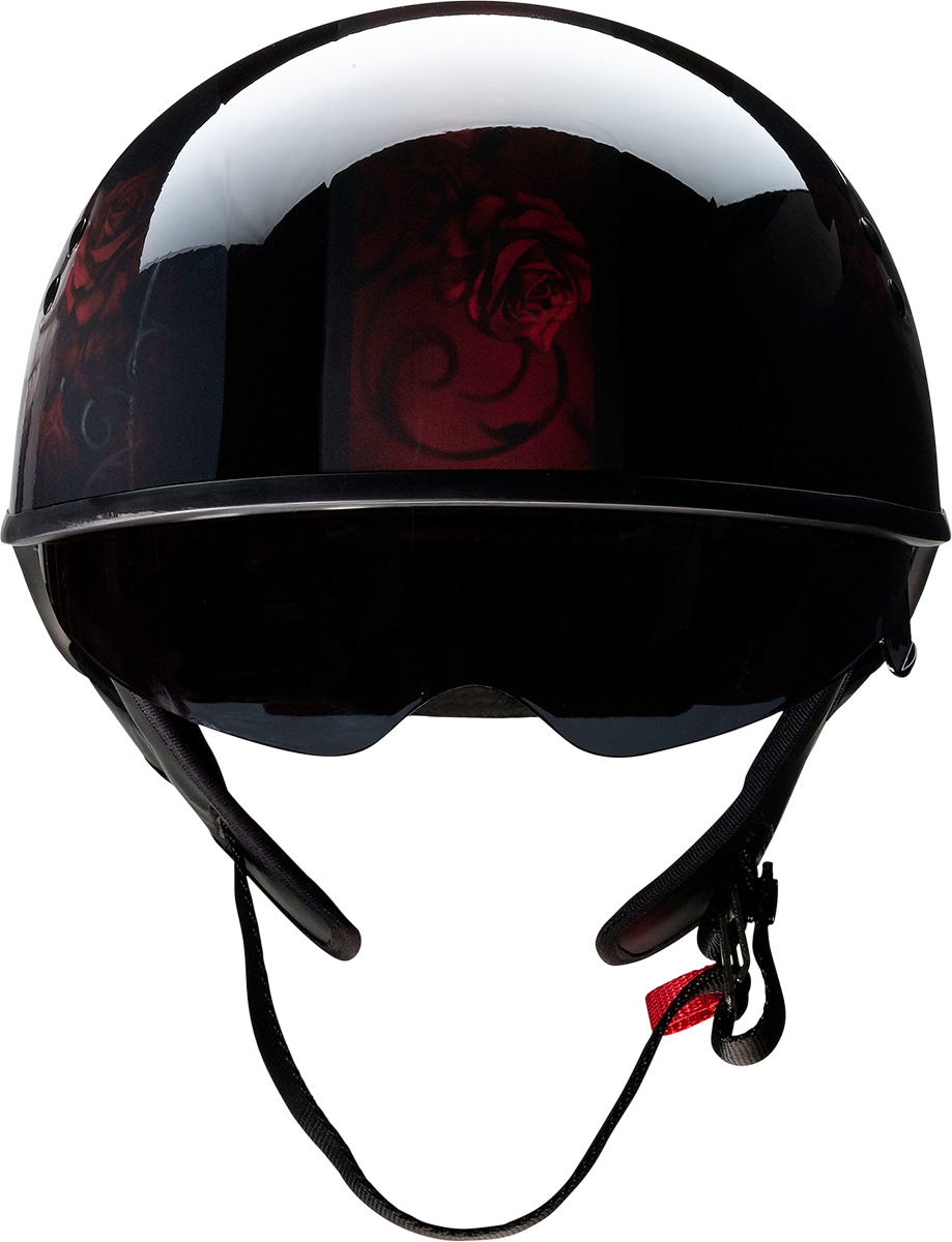 Vagrant Helmet - Red Catrina - Black/Red - XS