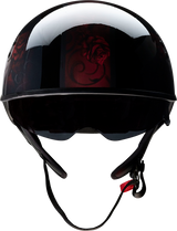 Vagrant Helmet - Red Catrina - Black/Red - XS