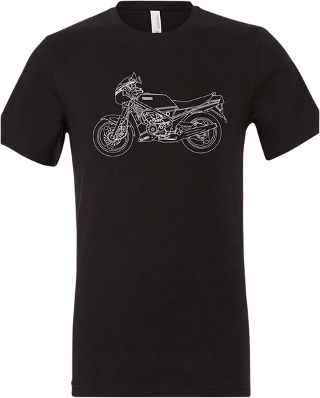 Yamaha RZ350 T-Shirt - Black - 2XL