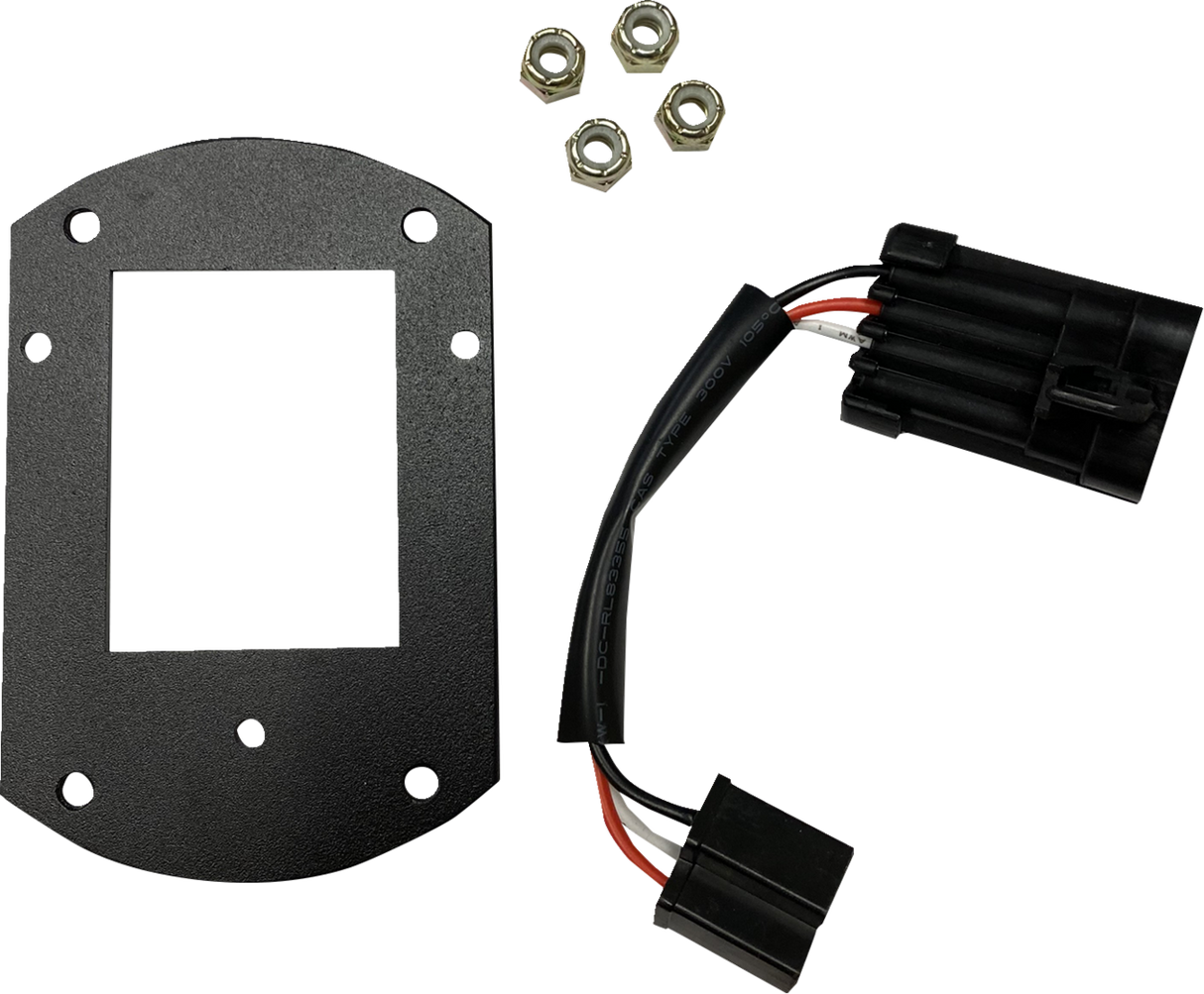 Mounting Kit - Headlight - Satin Black - FXLRST 2022 - 2024