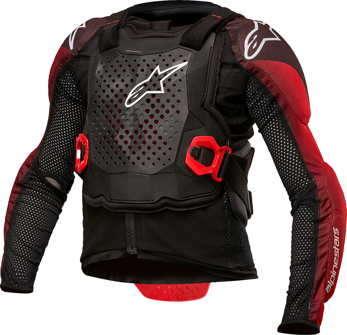 Youth Bionic Tech Jacket - Black/White/Red - L/XL